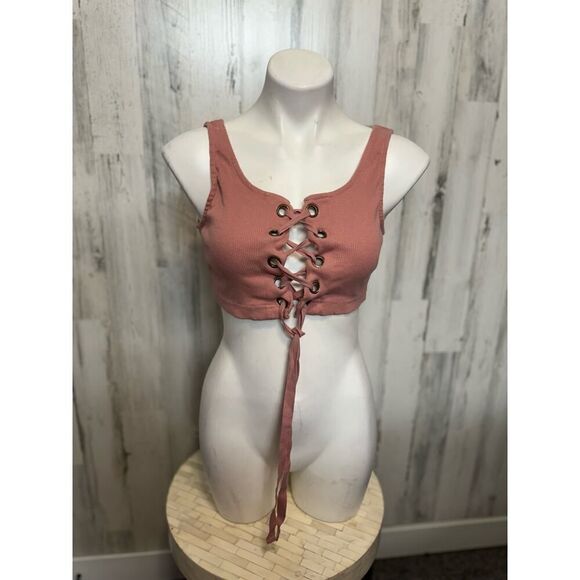 Pink crop top - Picture 2 of 6